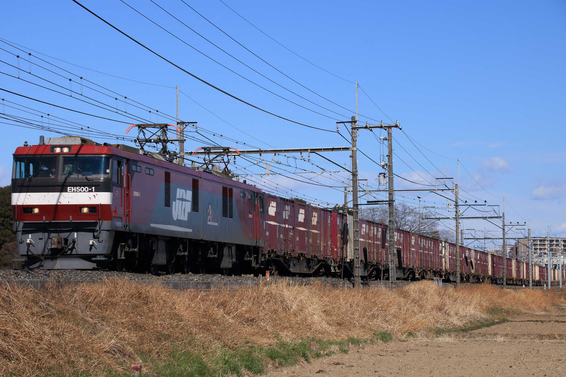 94列車 EH500-1②[仙貨]+コキ