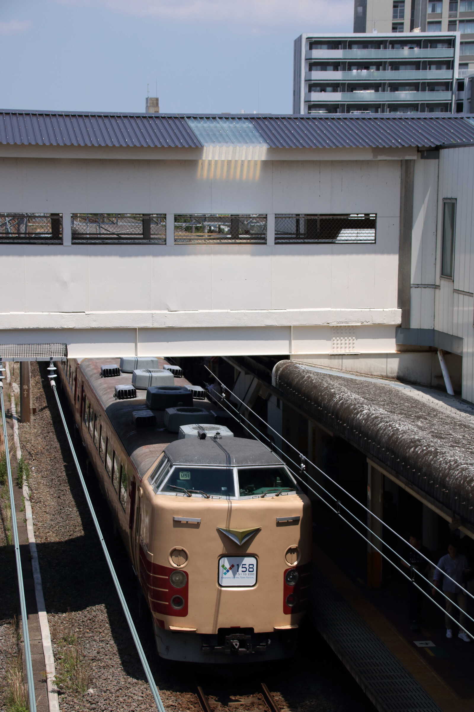 9826M 団臨(浜504) 横浜セントラルタウンフェスティバルY158記念列車の旅 189系 八トタM51編成