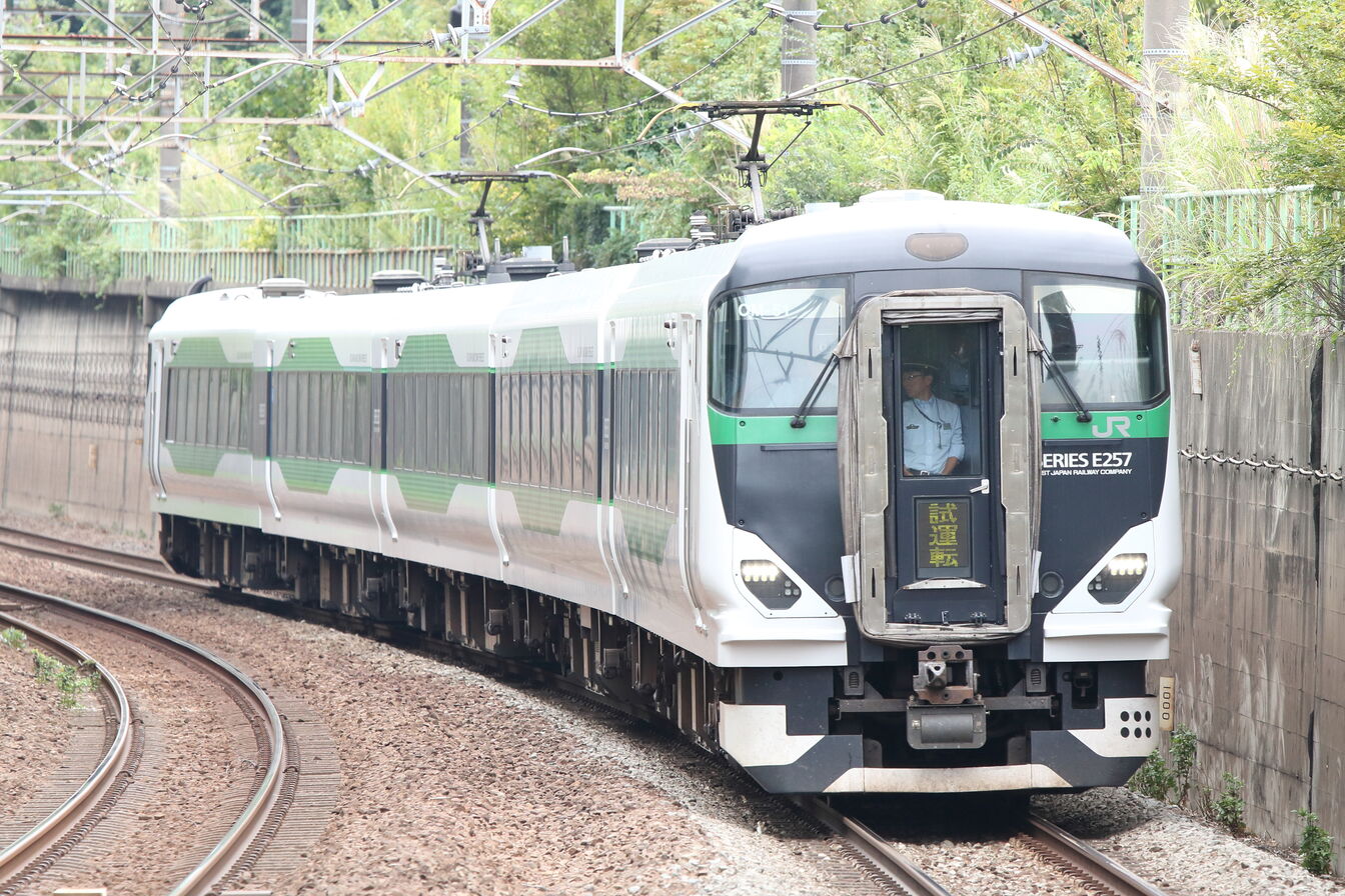 試9531M 武蔵野運輸区ハンドル訓練 E257系 都オオOM-51編成