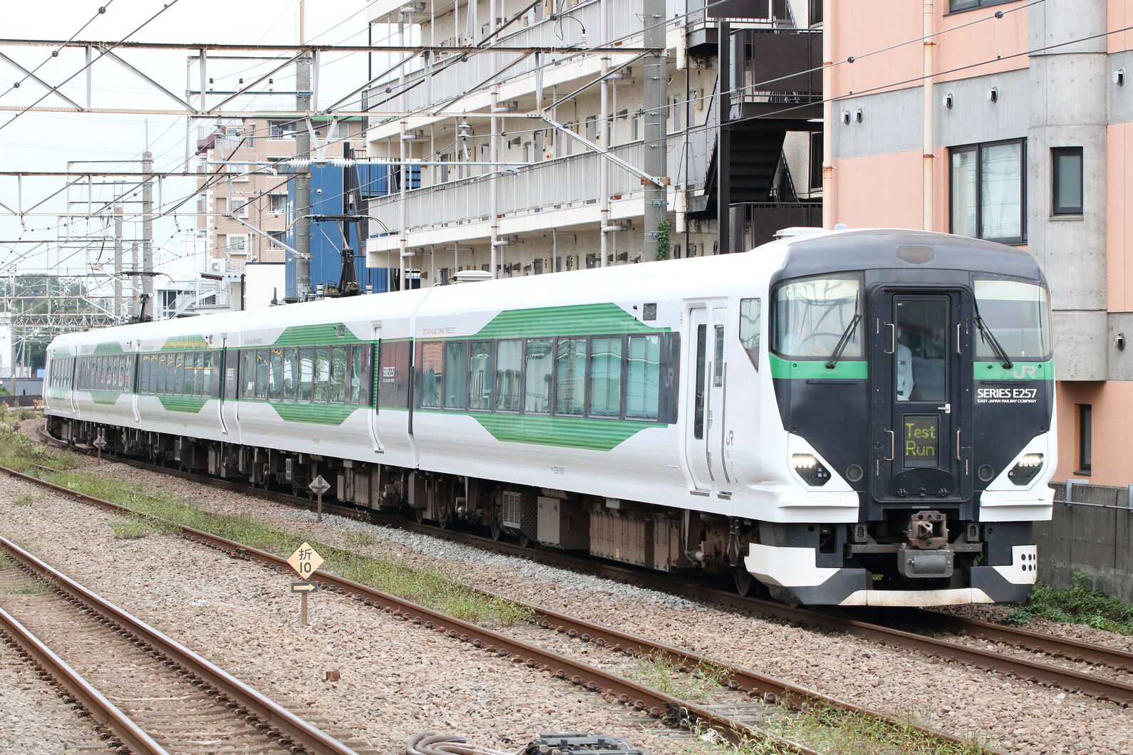 試9532M 武蔵野運輸区ハンドル訓練 E257系 都オオOM-51編成