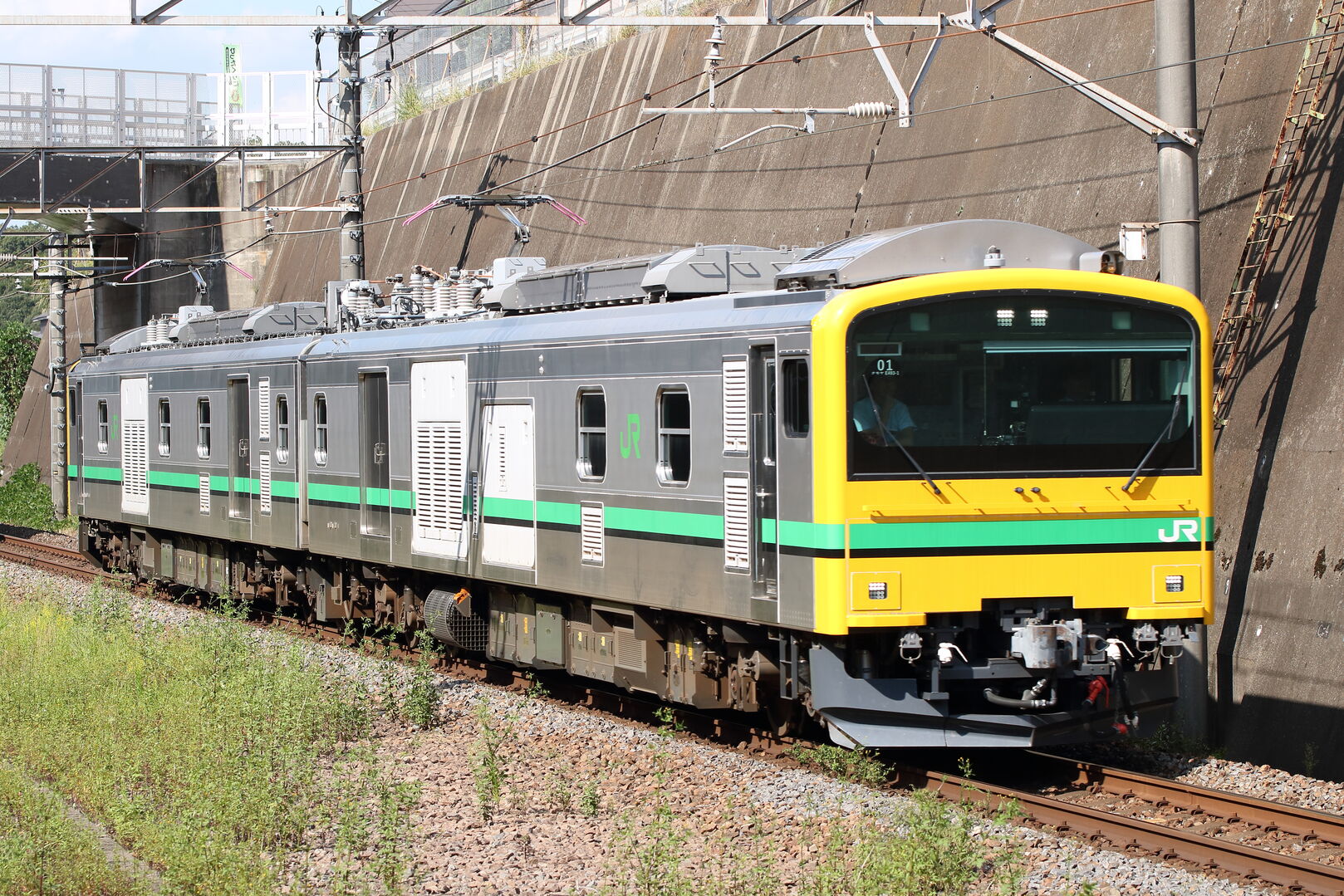 試9495M ハンドル訓練 E493系 都オク01編成