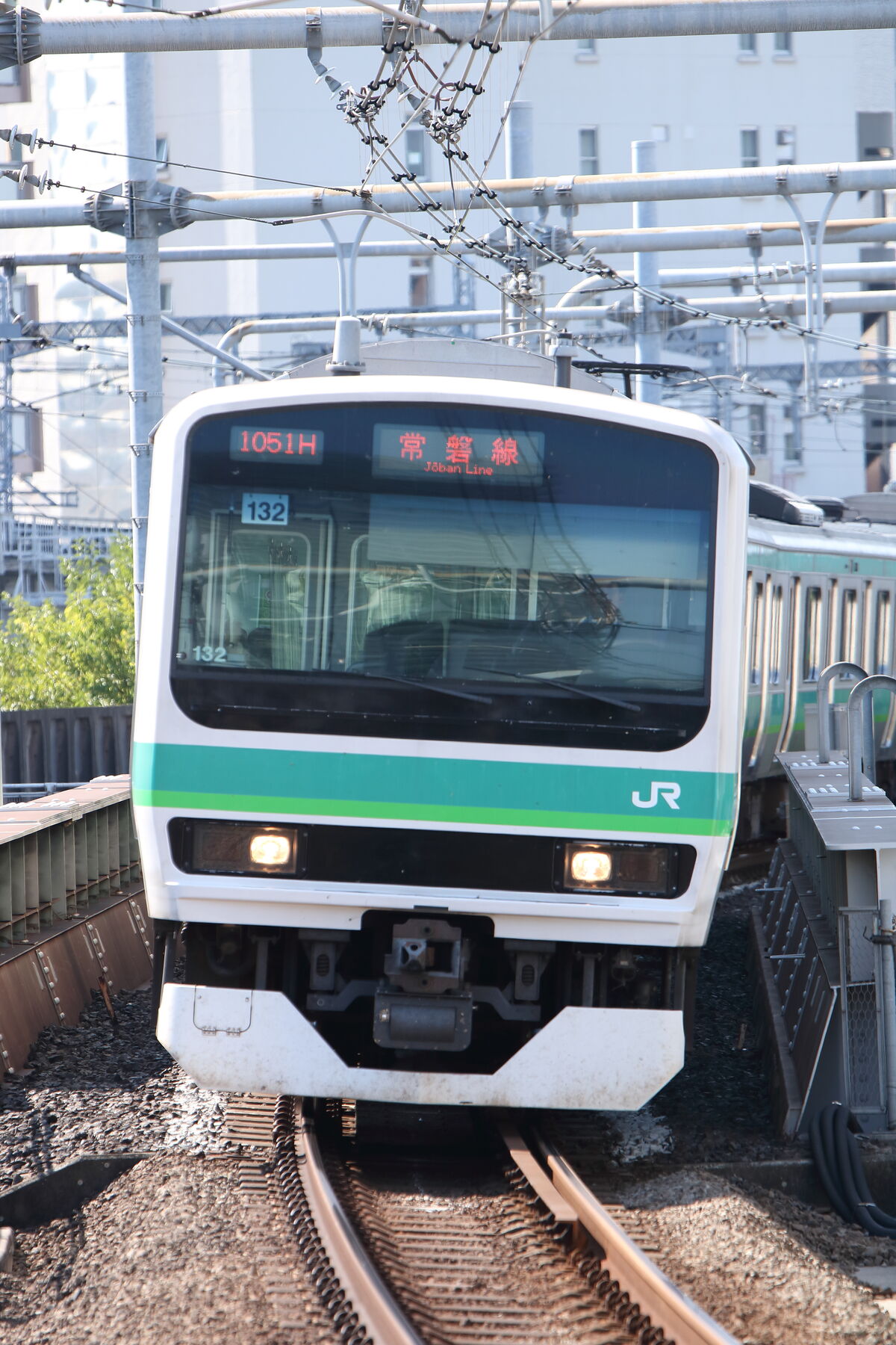 1051H(上野→我孫子(→845M→成田)) E231系 都マト132編成+都マト106編成