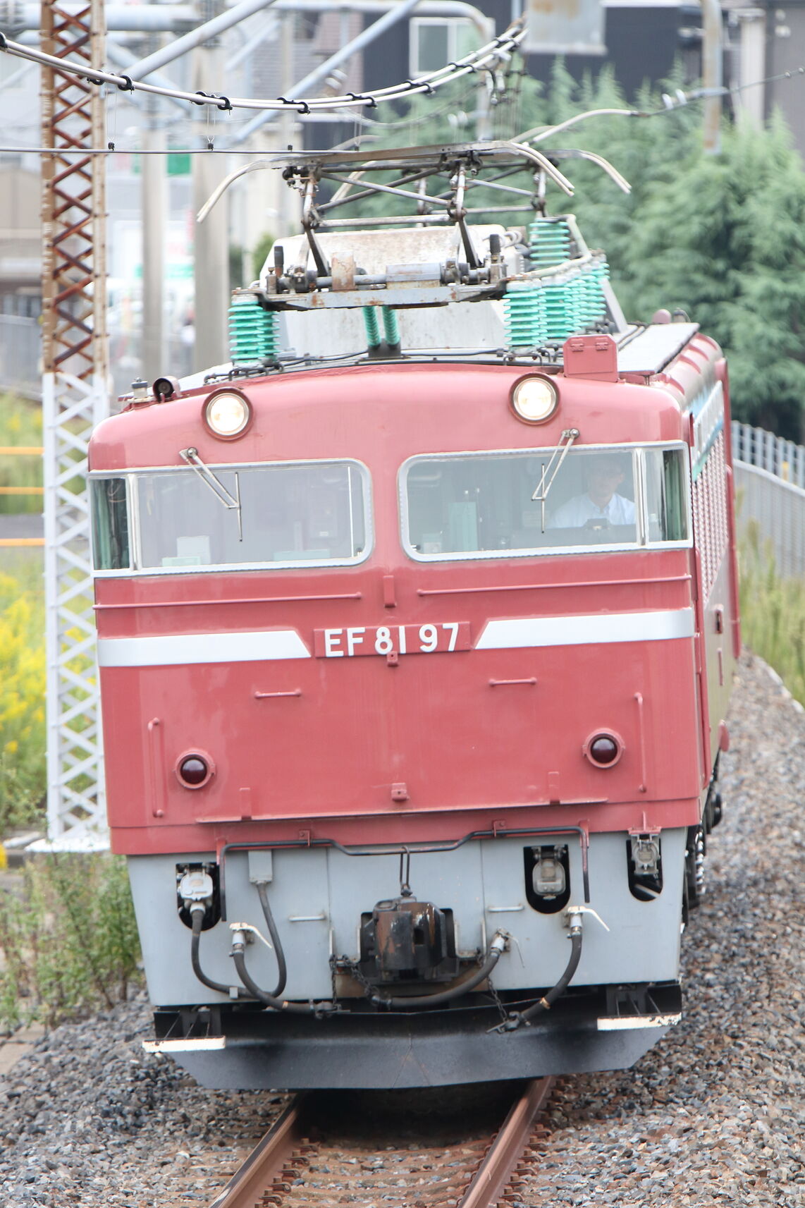 単9737列車 所属区返却回送 EF81-97[新潟]