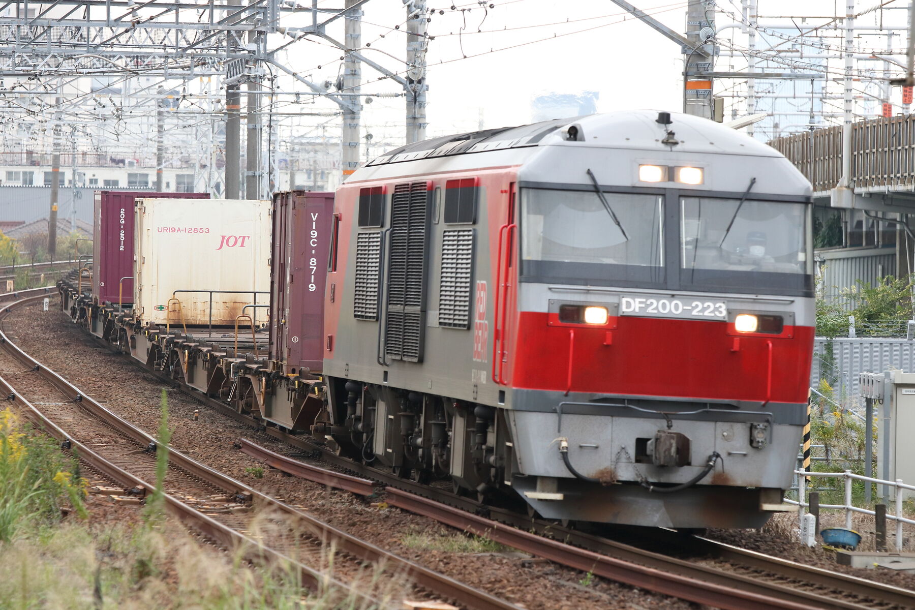 5280列車 DF200-223[愛]+コキ